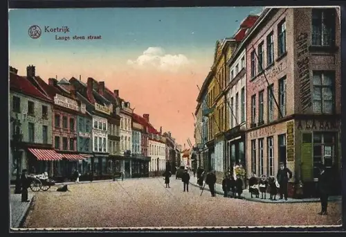 AK Kortrijk, Lange steen straat
