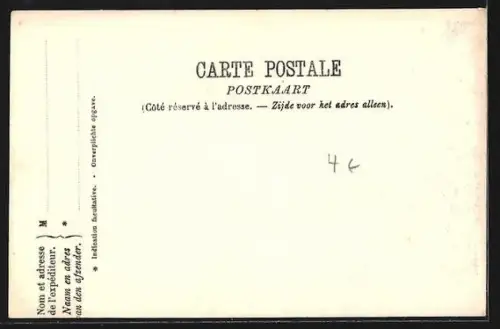 AK Gand, La Rue de Bruges