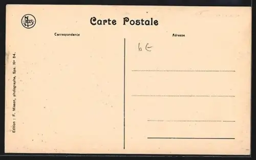 AK Spa, Souterrain avec porte blindée dans les du Kaiser et de Hindenburg