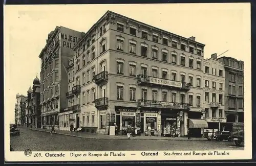AK Ostende, Digu et Rampe de Flandre