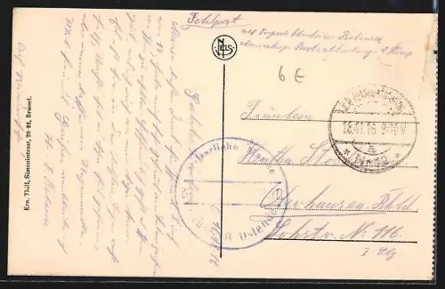 AK Oostende, De Van Iseghemlaan en de Koninklijkestraat