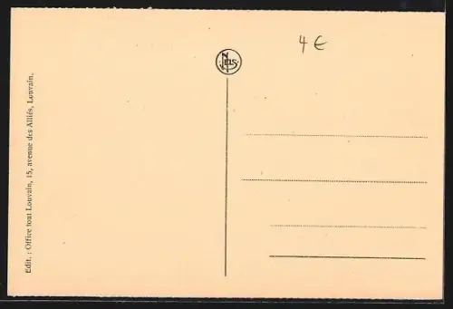 AK Louvain, Avenue des Alliés