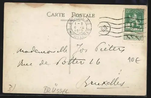 Foto-AK Bruxelles, Corso Humoristique