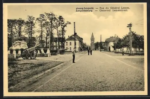 AK Bourg-Léopold, Rue du Général Leman