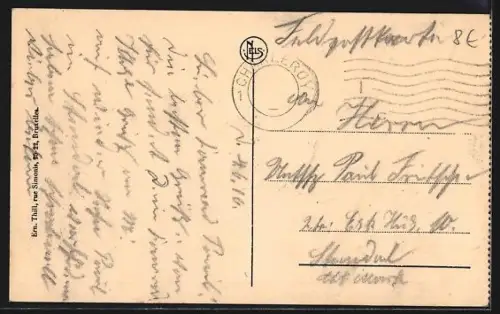 AK Charleroi, Rue de la Montagne, Geschäfte