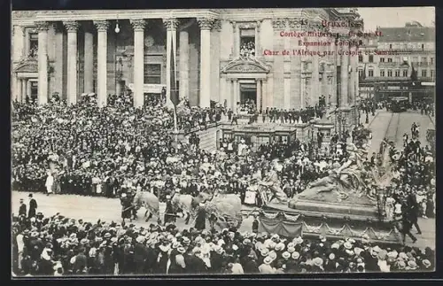 AK Bruxelles, Cortège Historique, Expansion Coloniale