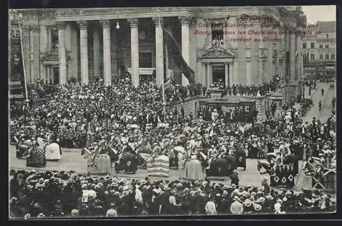 AK Bruxelles, Cortège Historique, Periode Bourgoignonne