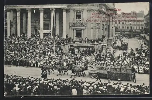 AK Bruxelles, Cortège Historique, Periodes Francaise et Hollandaise