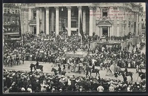 AK Bruxelles, Cortège Historique, Periode Bourgoignonne
