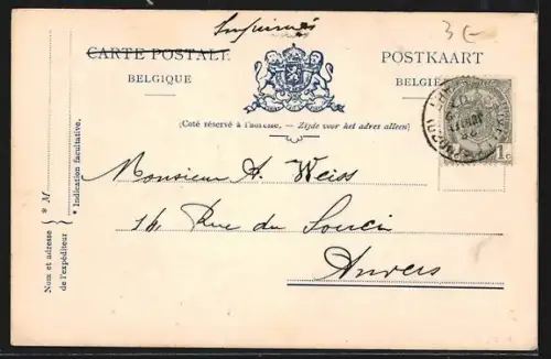 AK Bruxelles, Devant la Bourse