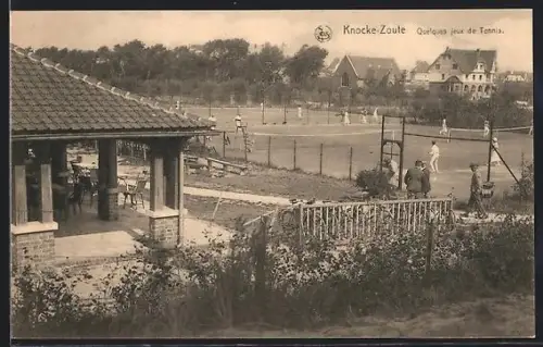 AK Knocke-Zoute, Quelques jeux de Tennis