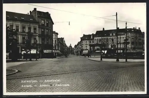 AK Anvers, Avenue d`Amerique