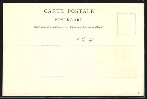 Lithographie Anvers, Monument de l`Attranchisssement de l`Escaux