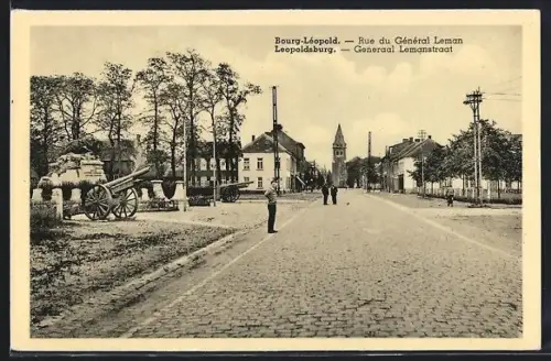 AK Bourg-Léopold, Rue du Général Leman