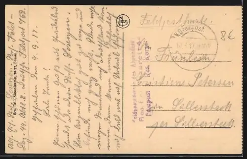 AK Roeselare, Ooststraat mit Passanten