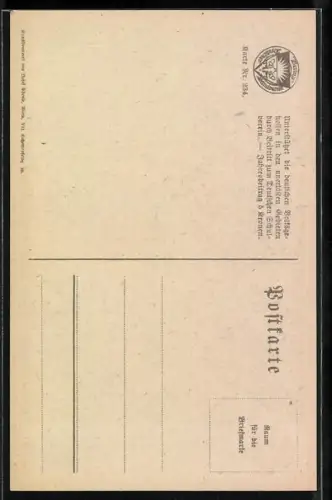 AK Deutscher Schulverein Nr. 234: Klosterneuburg, Totalansicht im Herbst