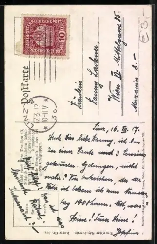 AK Deutscher Schulverein NR 397: Pöstlingberg bei Linz