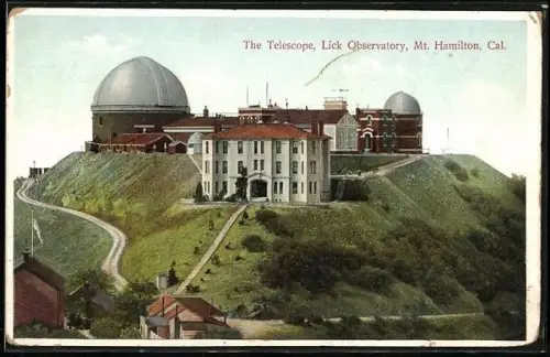 AK Mt. Hamilton, CA, The Telescope, Lick Observatory
