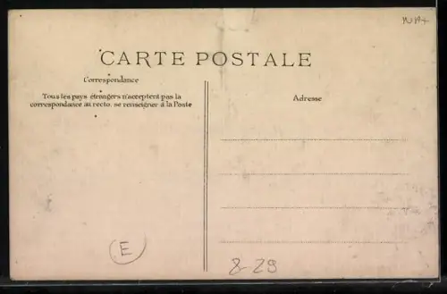 AK Ferrage des Boefs, Schmied mit Ochsen