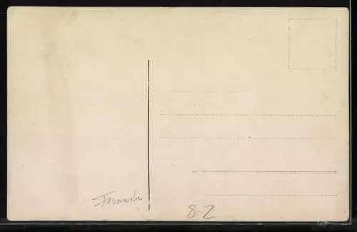 Foto-AK Feuerwehrmann in Uniform