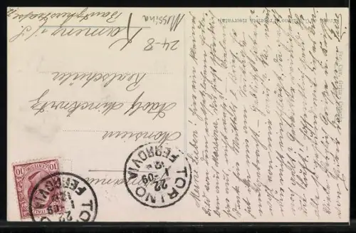 AK Messina, Via Cardines & Porta Messina, Erdbeben