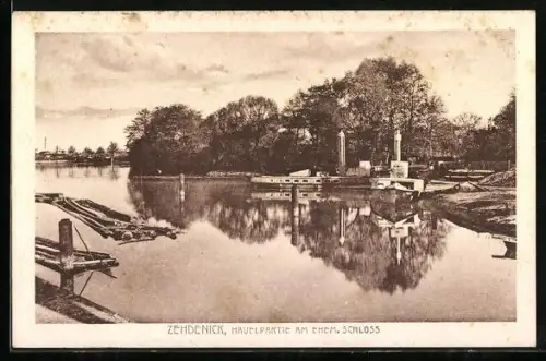 AK Zehdenick, Hauelpartie am ehem. Schloss