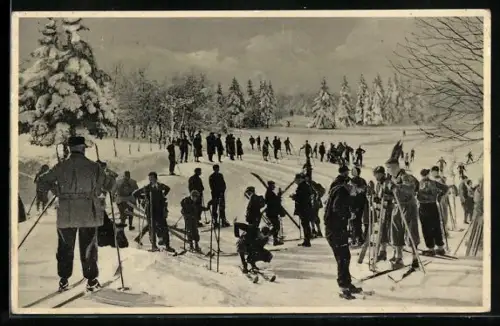 AK Meinerzhagen, Skigelände auf dem Nocken