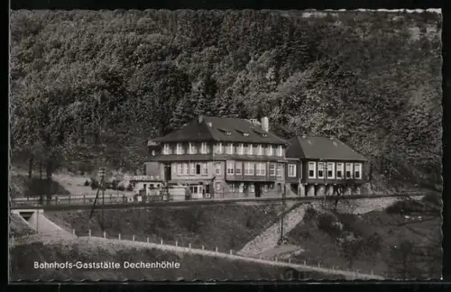 AK Iserlohn, Bahnhofs-Gaststätte Dechenhöhle