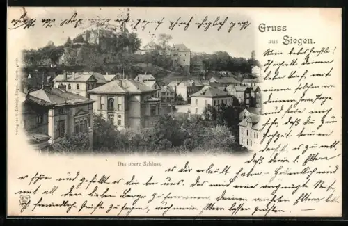 AK Siegen, Das obere Schloss
