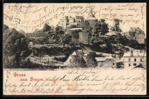 AK Siegen, Schlossansicht