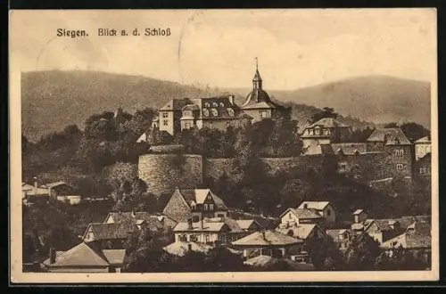 AK Siegen, Blick auf das Schloss