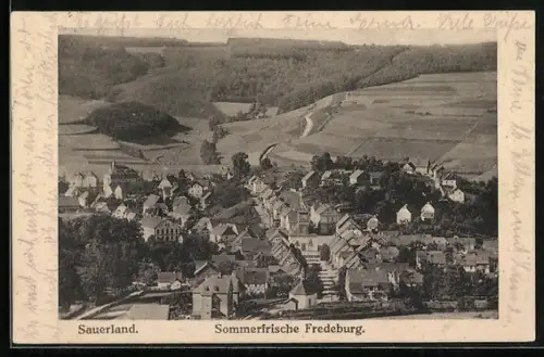 AK Fredeburg /Sauerland, Ortsansicht