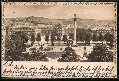 AK Stuttgart, Schlossplatz