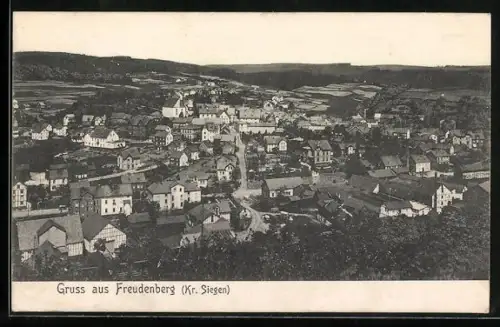 AK Freudenberg /Siegen, Ortsansicht