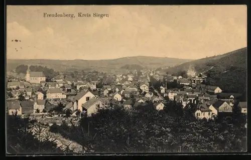 AK Freudenberg /Siegen, Ortsansicht