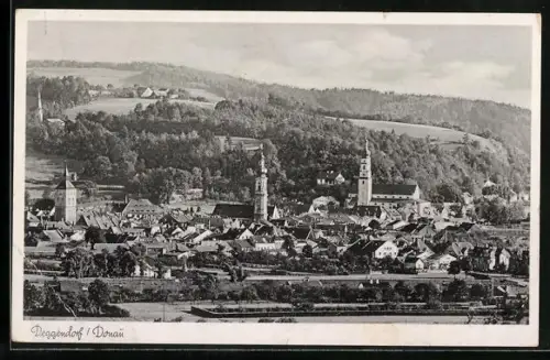 AK Deggendorf /Donau, Stadtansicht