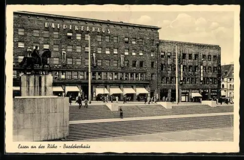 AK Essen an der Ruhr, Baedekerhaus