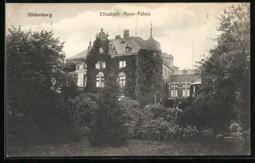 AK Oldenburg / O., Elisabeth-Anna-Palais