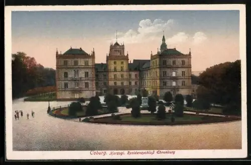 AK Coburg, Herzogl. Residenzschloss Ehrenburg