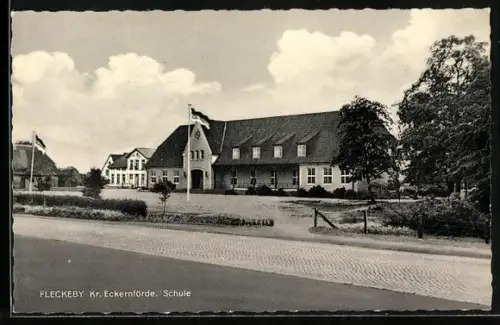 AK Fleckeby /Eckernförde, Schule