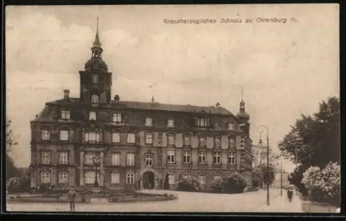 AK Oldenburg /Gr., Grossherzogliches Schloss