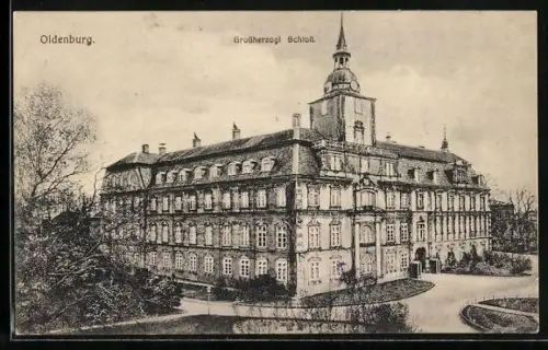 AK Oldenburg / O., Grossherzogl. Schloss