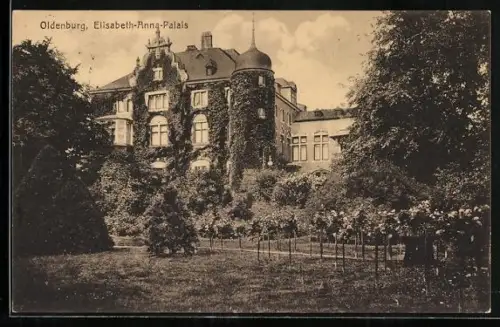 AK Oldenburg / O., Elisabeth-Anna-Palais