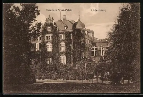 AK Oldenburg / O., Elisabeth Anna-Palais