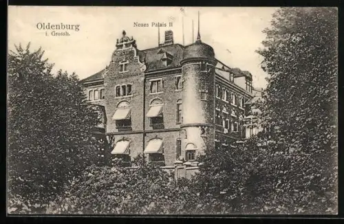AK Oldenburg / O., Neues Palais II