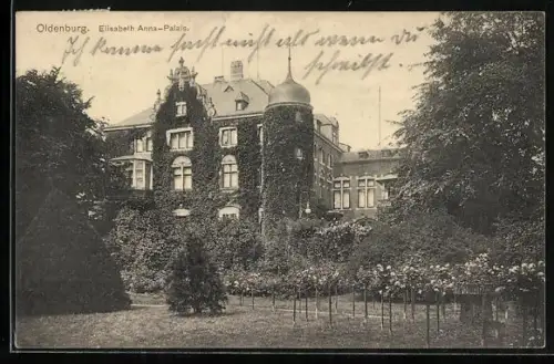 AK Oldenburg / O., Elisabeth Anna-Palais