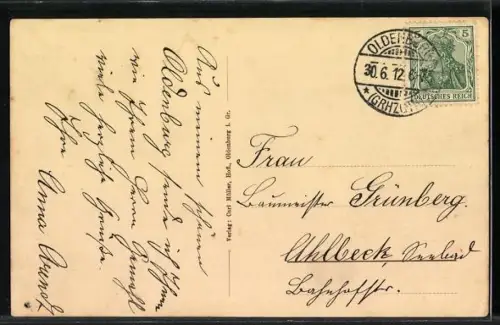 AK Oldenburg i. Gr., Elisabeth Anna-Palais