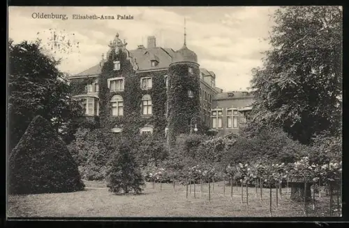 AK Oldenburg / O., Elisabeth-Anna Palais