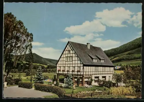 AK Wenholthausen /Sauerland, Pension Haus Wenneruh, Bes. F. Nagel