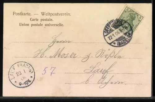 AK Ortenberg b. Offenburg, Schloss Ortenberg